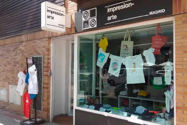 Impresion-arte Madrid - Tienda de camisetas personalizadas en Madrid - foto 2