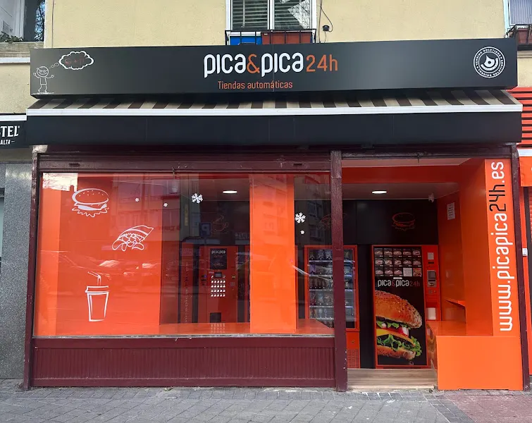 Pica & Pica 24 HORAS ABIERTO | Hamburguesas Calientes & Snacks - Tienda de alimentación en Madrid - foto 2