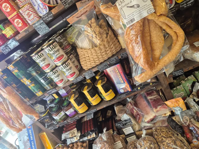 Productos gallegos - Casa Breogán - Madrid